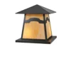 Stillwater Mountain View 20 Inch Tall 2 Light Outdoor Pier Lamp By Meyda Lighting