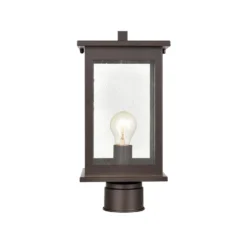 Millennium Lighting Bowton 12 Inch Tall Outdoor Post Lamp -LumeLux Shop Millennium Lighting 4131 PBZ 3