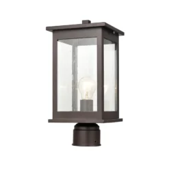 Millennium Lighting Bowton 12 Inch Tall Outdoor Post Lamp -LumeLux Shop Millennium Lighting 4131 PBZ 4