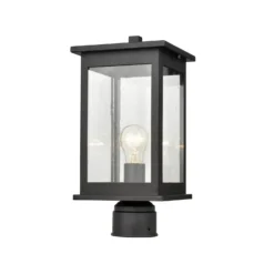 Millennium Lighting Bowton 12 Inch Tall Outdoor Post Lamp -LumeLux Shop Millennium Lighting 4131 PBK 4