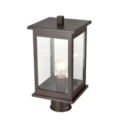 Millennium Lighting Bowton 12 Inch Tall Outdoor Post Lamp -LumeLux Shop Millennium Lighting 4131 PBZ 2