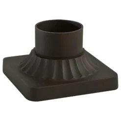Fluted Outdoor Pier Mount Adapter By Minka Lavery -LumeLux Shop Minka Lavery 7930 57