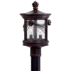 Abbey Lane 16 Inch Tall 2 Light Outdoor Post Lamp By Minka Lavery