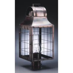 Northeast Lantern Livery 23 Inch Tall Outdoor Post Lamp