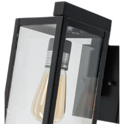 Norwell Capture 11 Inch Tall Outdoor Wall Light -LumeLux Shop Norwell 1185 MB CL 4