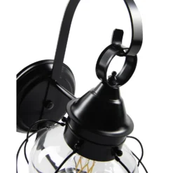 Norwell Cottage 13 Inch Tall Outdoor Wall Light -LumeLux Shop Norwell 1323 BL CL 2