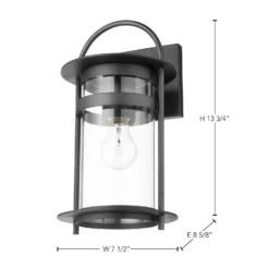 Nuvo Lighting Bracer 13 Inch Tall Outdoor Wall Light -LumeLux Shop Nuvo Lighting 60 7641 400