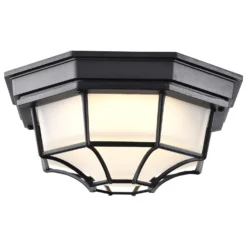 Nuvo Lighting Spider LED Outdoor Flush Mount -LumeLux Shop Nuvo Lighting 62 1400 005