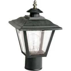 13 Inch Tall 1 Light Outdoor Post Lamp By Nuvo Lighting