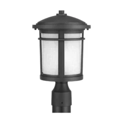 Wish 15 Inch Tall 1 Light Outdoor Post Lamp By Progress Lighting -LumeLux Shop Progress Lighting P6424 3130K9