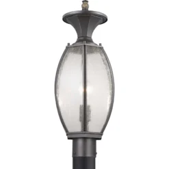 Progress Lighting River Place 21 Inch Outdoor Post -LumeLux Shop Progress Lighting PROG P540034 020 side PRODIMAGE