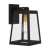 Quoizel Amberly Grove 12 Inch Tall Outdoor Wall Light