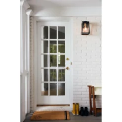 Quoizel Amberly Grove 12 Inch Tall Outdoor Wall Light -LumeLux Shop Quoizel AMBL8407WT LS3