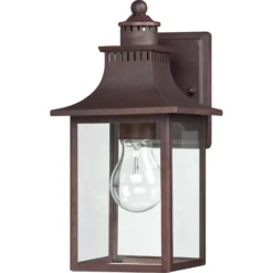 Quoizel Chancellor 11 Inch Tall Outdoor Wall Light -LumeLux Shop Quoizel CCR8406CU 2