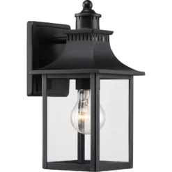 Quoizel Chancellor 11 Inch Tall Outdoor Wall Light -LumeLux Shop Quoizel CCR8406K 1