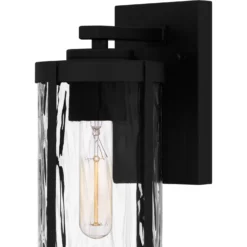 Quoizel Culpo 14 Inch Tall Outdoor Wall Light -LumeLux Shop Quoizel CLP8405MBK 5