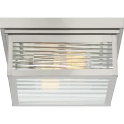 Gardner 12 Inch 2 Light Outdoor Flush Mount By Quoizel -LumeLux Shop Quoizel GAR1612SS 3