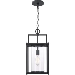 Quoizel 18 Inch Tall Outdoor Hanging Lantern -LumeLux Shop Quoizel GRE1909MBK 3