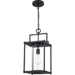 Quoizel 18 Inch Tall Outdoor Hanging Lantern -LumeLux Shop Quoizel GRE1909MBK 4