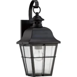 Quoizel Millhouse 15 Inch Tall Outdoor Wall Light -LumeLux Shop Quoizel MHE8406K 2