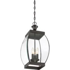 Oasis 20 Inch Tall 3 Light Outdoor Hanging Lantern By Quoizel -LumeLux Shop Quoizel OAS1909Z 3