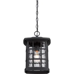 Quoizel Stonington 15 Inch Tall Outdoor Hanging Lantern -LumeLux Shop Quoizel SNN1909K 4