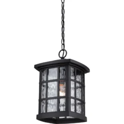 Quoizel Stonington 15 Inch Tall Outdoor Hanging Lantern -LumeLux Shop Quoizel SNN1909K 5