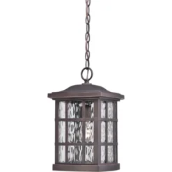 Quoizel Stonington 15 Inch Tall Outdoor Hanging Lantern