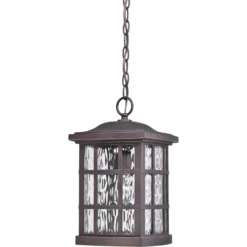Quoizel Stonington 15 Inch Tall Outdoor Hanging Lantern -LumeLux Shop Quoizel SNN1909PN 2