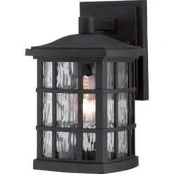 Quoizel Stonington 10 Inch Tall Outdoor Wall Light -LumeLux Shop Quoizel SNN8406K