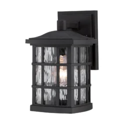 Quoizel Stonington 10 Inch Tall Outdoor Wall Light -LumeLux Shop Quoizel SNN8406K 1