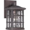 Quoizel Stonington 10 Inch Tall Outdoor Wall Light