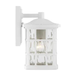 Quoizel Stonington 10 Inch Tall Outdoor Wall Light -LumeLux Shop Quoizel SNN8406W 4