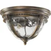 Pemberton 13 Inch 2 Light Outdoor Flush Mount By Quorum International