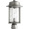 Charter 17 Inch Tall 1 Light Outdoor Post Lamp By Quorum International