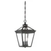 Ellijay 15 Inch Tall 3 Light Outdoor Hanging Lantern By Savoy House