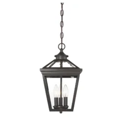 Ellijay 15 Inch Tall 3 Light Outdoor Hanging Lantern By Savoy House -LumeLux Shop Savoy House 5 146 13 E