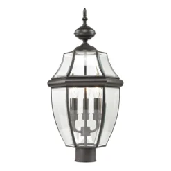 Ashford 23 Inch Tall 3 Light Outdoor Post Lamp By Thomas Lighting -LumeLux Shop Thomas Lighting 8603ep 75