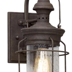 Atkins 15 Inch Tall 1 Light Outdoor Wall Light By Troy Lighting -LumeLux Shop Troy Lighting B5051 02