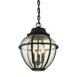 Bunker Hill 16 Inch Tall 3 Light Outdoor Hanging Lantern By Troy Lighting