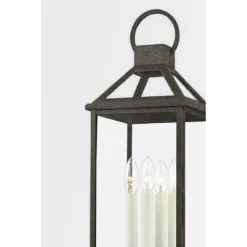 Sanders 24 Inch Tall 4 Light Outdoor Post Lamp By Troy Lighting -LumeLux Shop Troy Lighting P2745 FRN BB 02