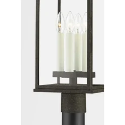 Sanders 24 Inch Tall 4 Light Outdoor Post Lamp By Troy Lighting -LumeLux Shop Troy Lighting P2745 FRN BB 03
