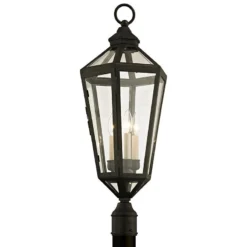 Calabasas 29 Inch Tall 3 Light Outdoor Post Lamp By Troy Lighting