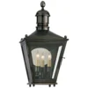 Chapman & Myers Sussex 19 Inch Tall 3 Light Outdoor Wall Light By Visual Comfort Signature Collection