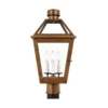 Hyannis 19 Inch Tall 3 Light Outdoor Post Lamp By Visual Comfort Studio Collection