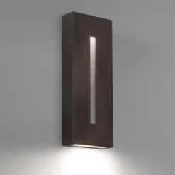 Tao 18 Inch Tall 1 Light LED Outdoor Wall Light By DweLED