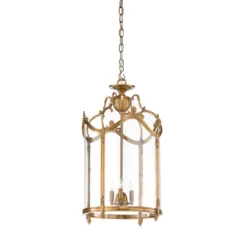 Willoughby 29 Inch Tall 3 Light Outdoor Hanging Lantern By Wildwood