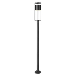 Z-Lite Luca 101 Inch Tall LED Outdoor Post Lamp -LumeLux Shop Z Lite 517PHB 567P BK LED AT 4
