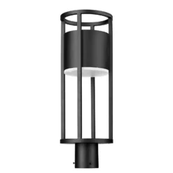 Z-Lite Luca 21 Inch Tall LED Outdoor Post Lamp -LumeLux Shop Z Lite 517PHM BK LED NL 7