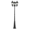 Wakefield 90 Inch Tall 3 Light Outdoor Post Lamp By Z-Lite